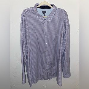 4XL Van Heusen Long Sleeve Men’s Button Down
